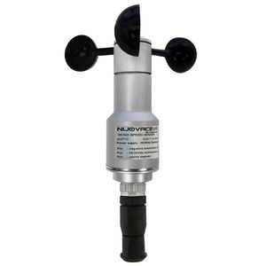 anemômetro de conchas