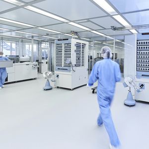 sala limpa para a indústria farmacêutica