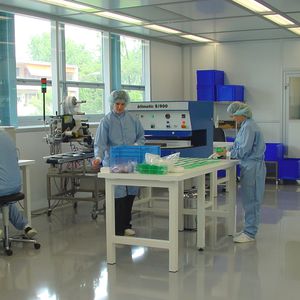 sala limpa para equipamentos médicos