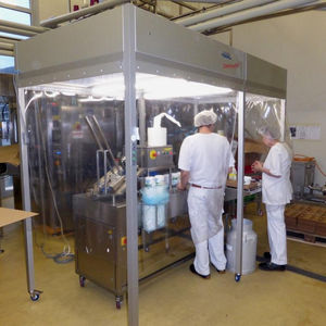 sala limpa tenda