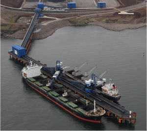 carregador de navios para carvão