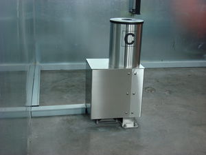 máquina de limpeza com solvente
