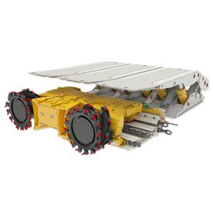 minerador contínuo para mina de carvão