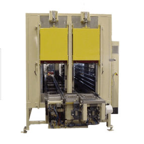 forno com esteira transportadora