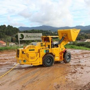carregadeira LHD elétrica 1