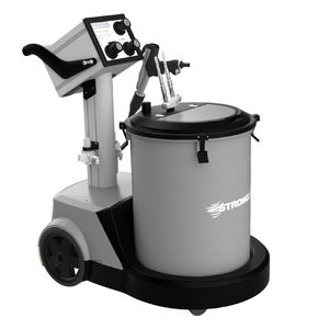 máquina de revestimento em pó com pistola eletrostática