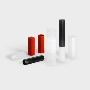 tubo de embalagem em material plástico