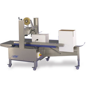 máquina fechadora de caixas semiautomática