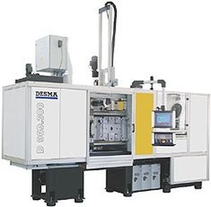 máquina injetora horizontal