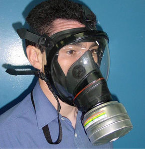 máscara de proteção facial inteira