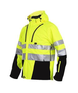 jaqueta de trabalho / contra o frio / de alta visibilidade / em poliéster
