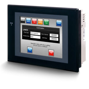 IHM com touch screen