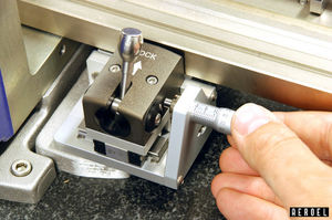 micrômetro a laser