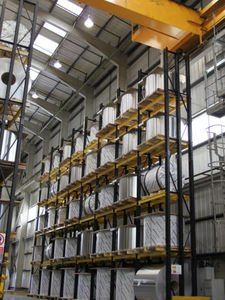 estante industrial para armazém