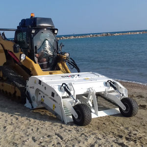 máquina de limpeza de praia