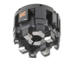 placa de torno com 6 castanhas