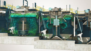 máquina de flotação