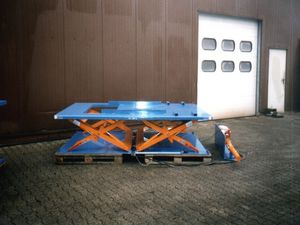 mesa elevatória tipo tesoura
