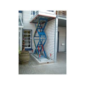 mesa elevatória de dupla tesoura