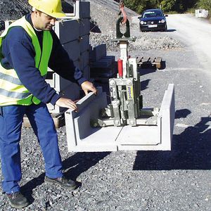 garra de elevação para tubulações em concreto