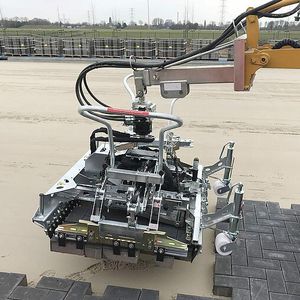 máquina de assentamento de piso 1