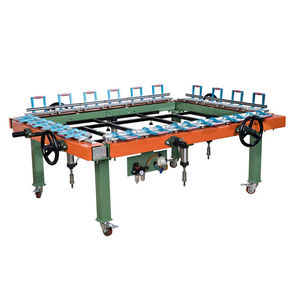 máquina de esticamento para quadros serigráficos