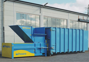 compactador de resíduos de madeira