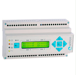 中央de detecção de gás para fixação em trilho DIN