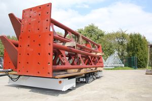carro de transferência motorizado elétrico