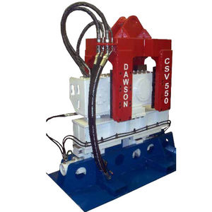 equipamento para cravação de postes hidráulico