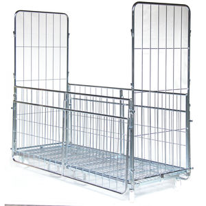 container aramado com rodas 4 painéis 1