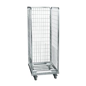 container aramado com rodas 3 tabuleiros 1