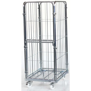 container aramado com rodas 4 painéis 1