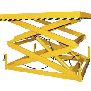 Mesa elevatória tipo tesoura