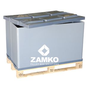 caixa-palete em material plástico 1