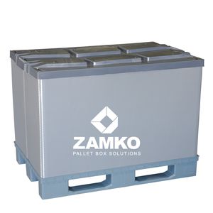 caixa-palete em material plástico 1