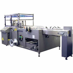 máquina embaladora com filme termoencolhível