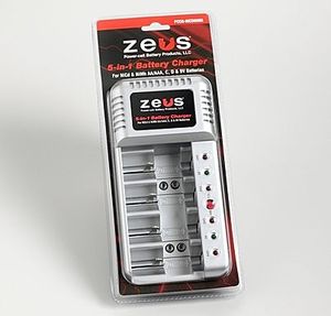 carregador de bateria Ni-Cd