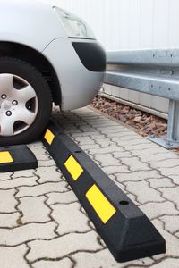 batente de estacionamento