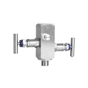 distribuidor manifold de 2 vias