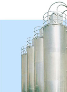 silo com fundo cônico