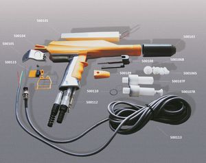 pistola de pintura a pó