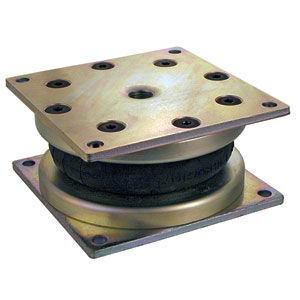 isolador de vibração quadrado