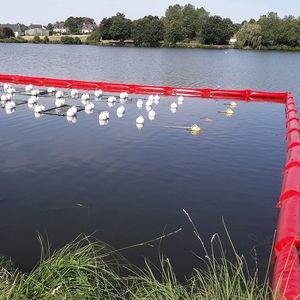 barreira de contenção flutuante