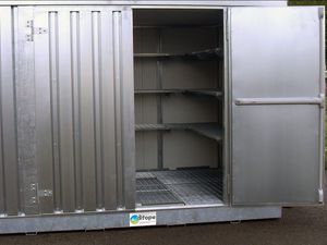 container de armazenamento para ambiente externo