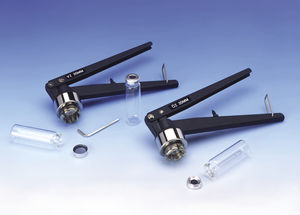 alicate recravador-deslacrador para frascos injetáveis de 20 mm