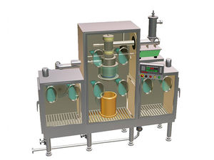 máquina embaladora para produtos em pó