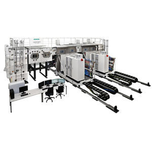 máquina de deposição por pulverização catódica de metalização