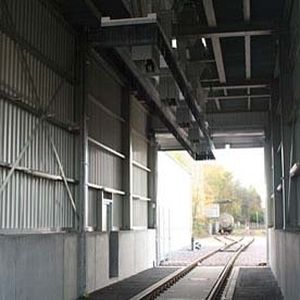 sistema de carregamento de vagões ferroviários
