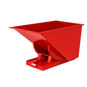 contentor de lixo em aço